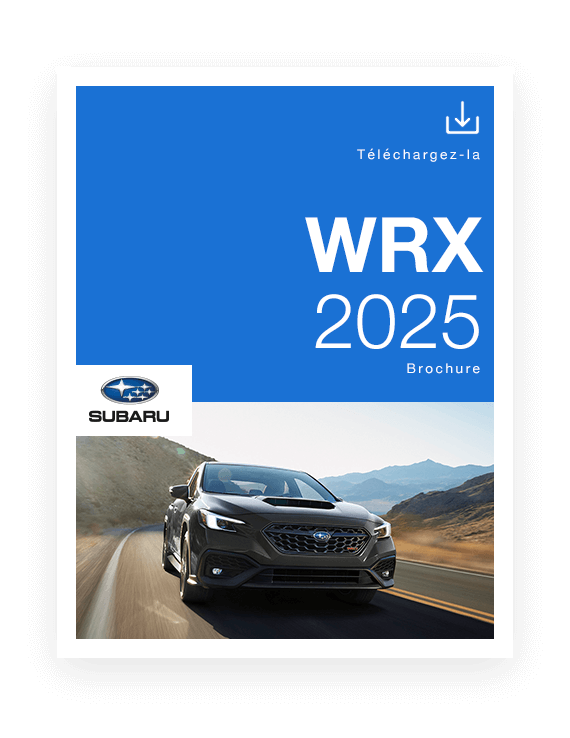 Brochure Subaru WRX