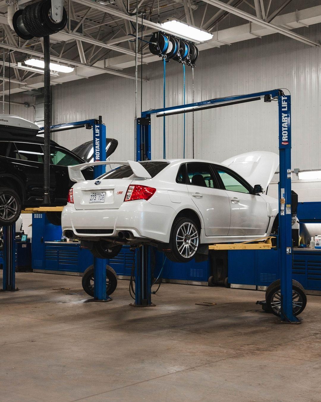 Réparation STI à Desjardins Subaru