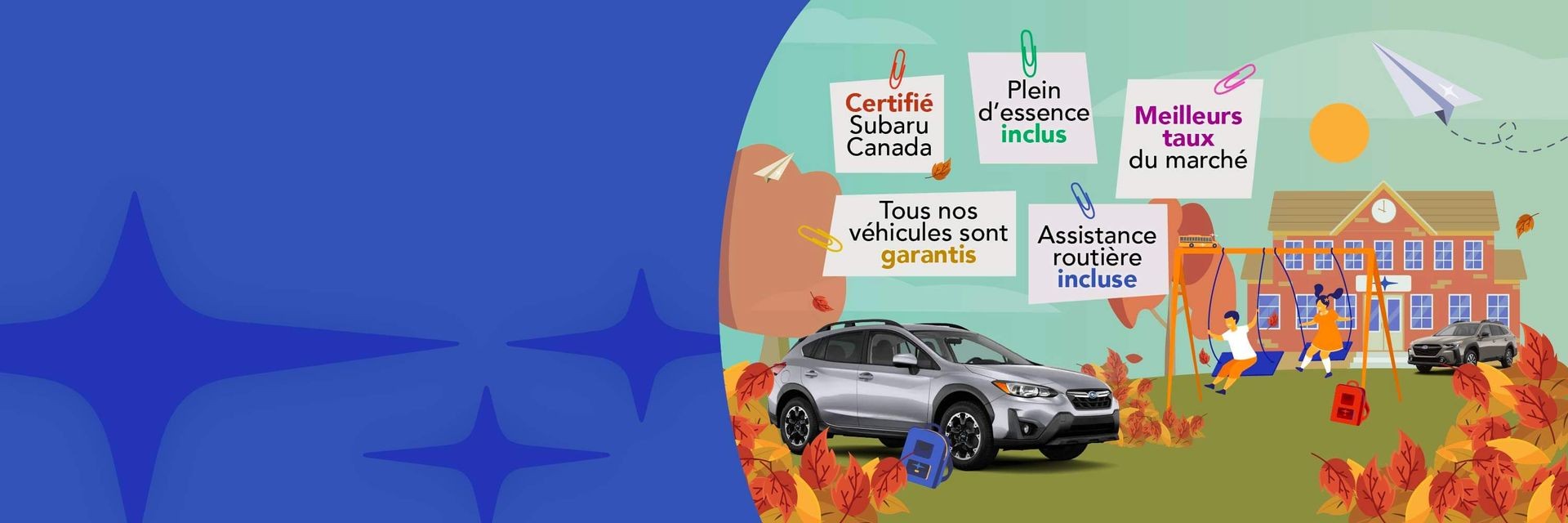 Montez à bord d'une Subaru d'occasion