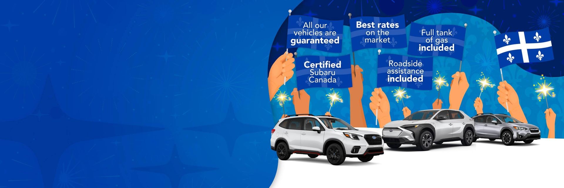 Receive festive offers