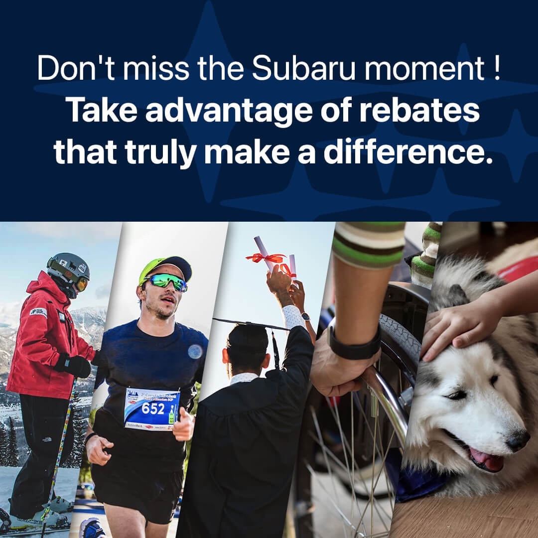 Rebates Program | Desjardins Subaru