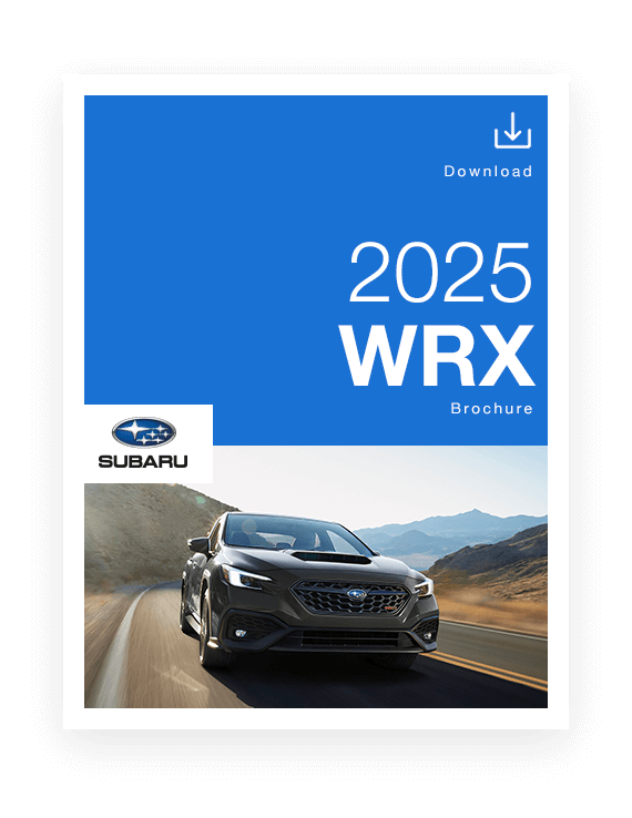 Subaru WRX Brochure