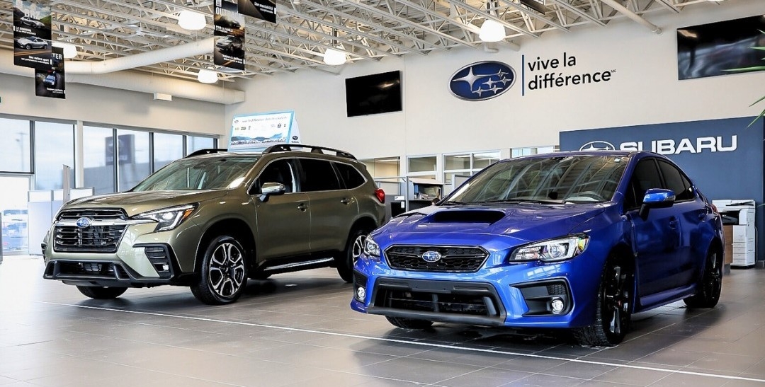 Desjardins Subaru dealership in Quebec.