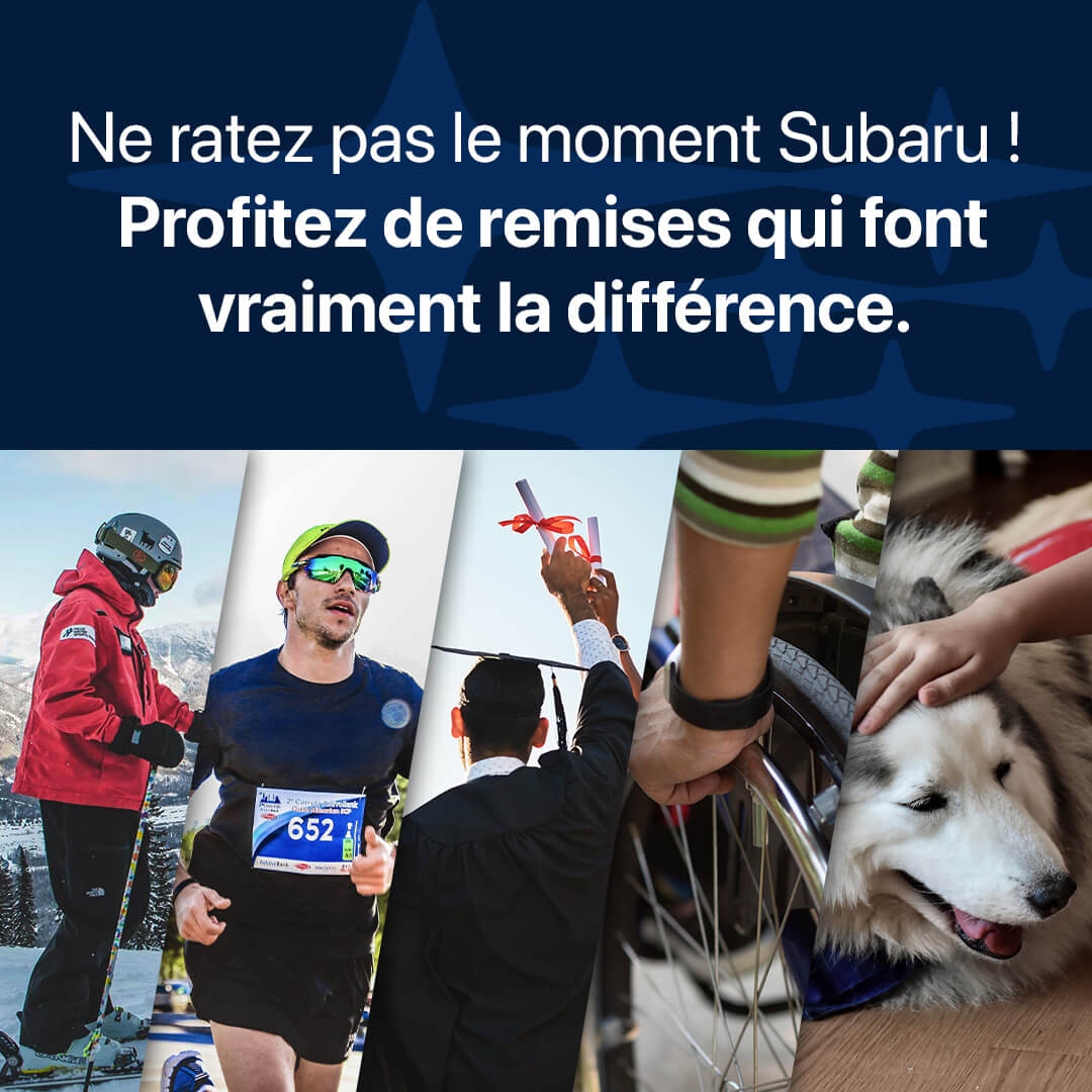 Programme de remises | Desjardins Subaru