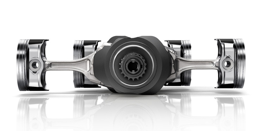 view of the engine of a 2026 Subaru Forester