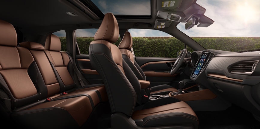 view of the interior of a 2026 Subaru Forester